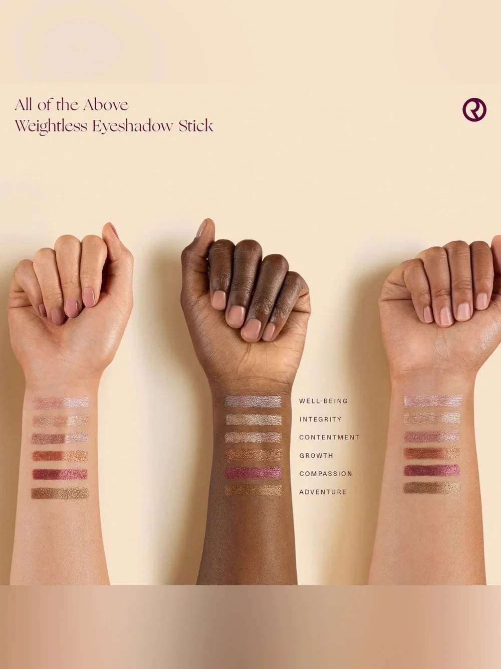 (2 pack) Rare Beauty All of the Above Weightless Eyeshadow